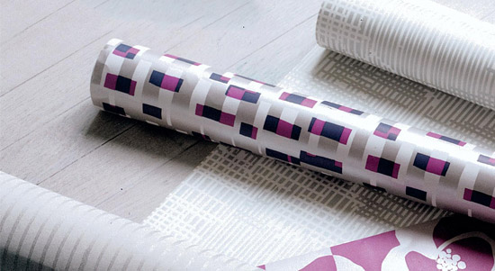 Conseil en décoration intérieure — papier peint et tissus assortis