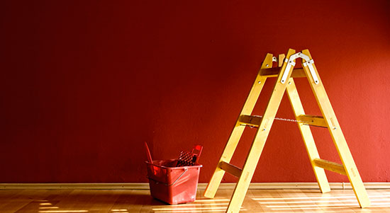 Rénovation intérieure avec nouveaux stores et rideaux